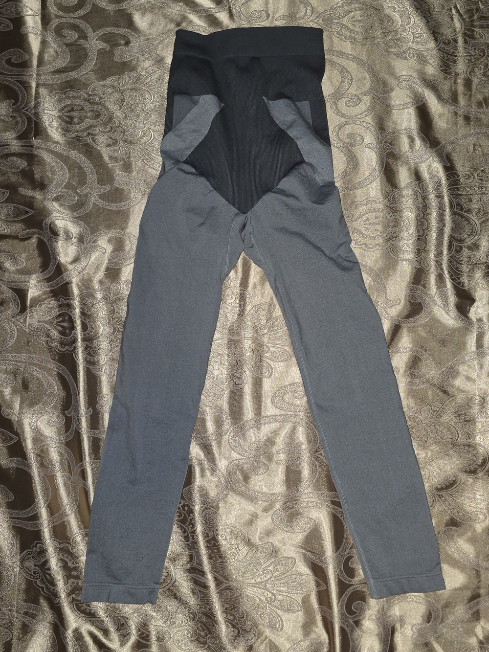 Lanaform gray & black leggings Shapewear Tourmalin Compression